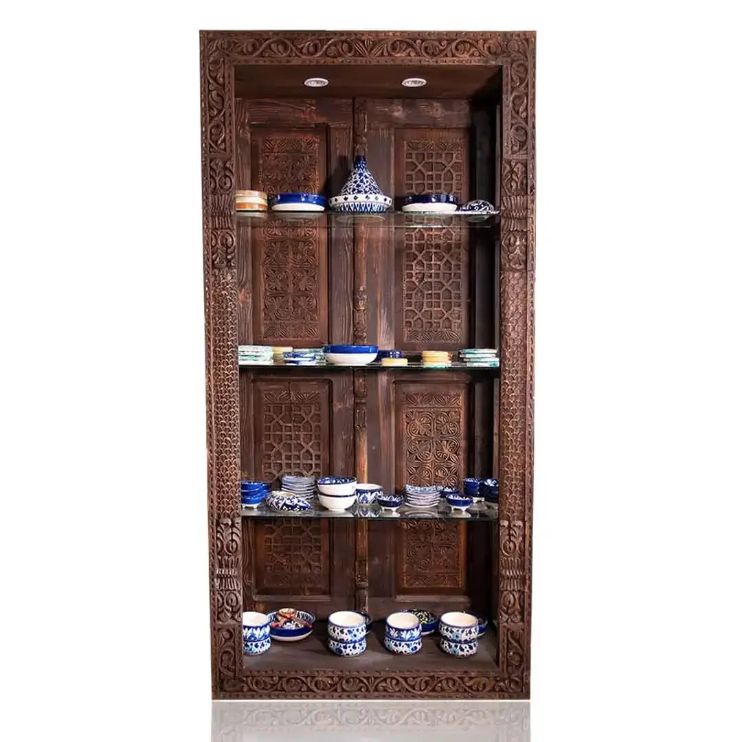 Glass Bookshelf